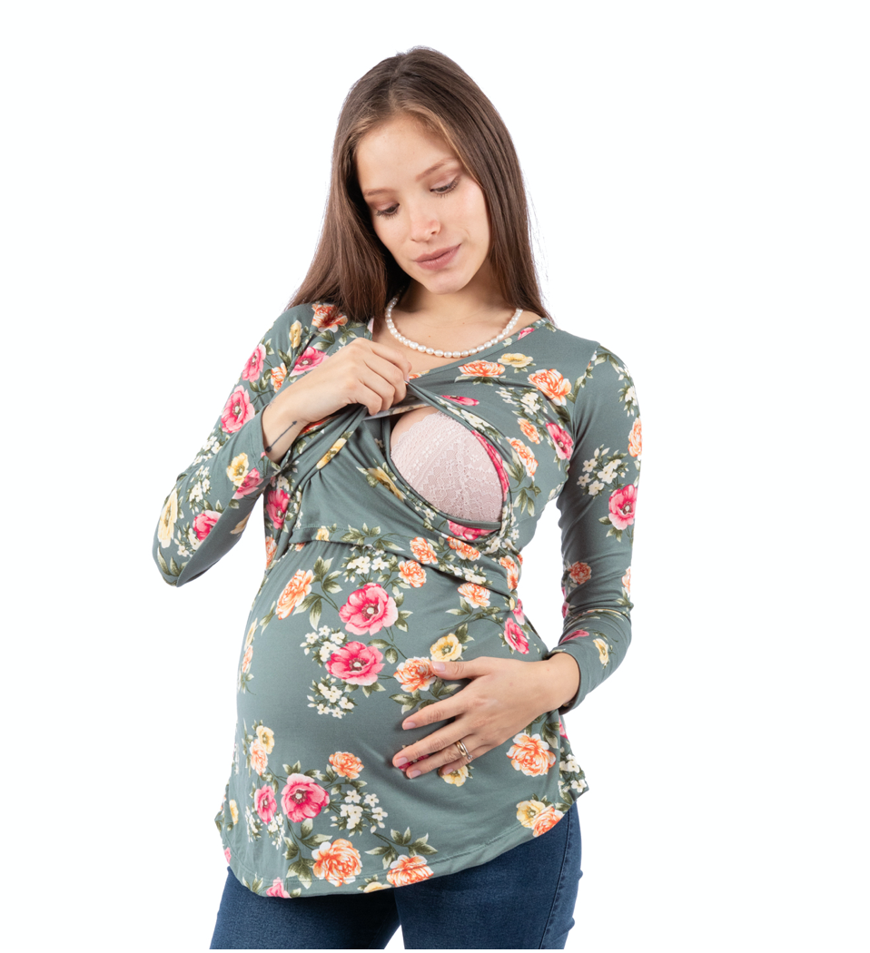 Blusa de Maternidad y Lactancia Paz