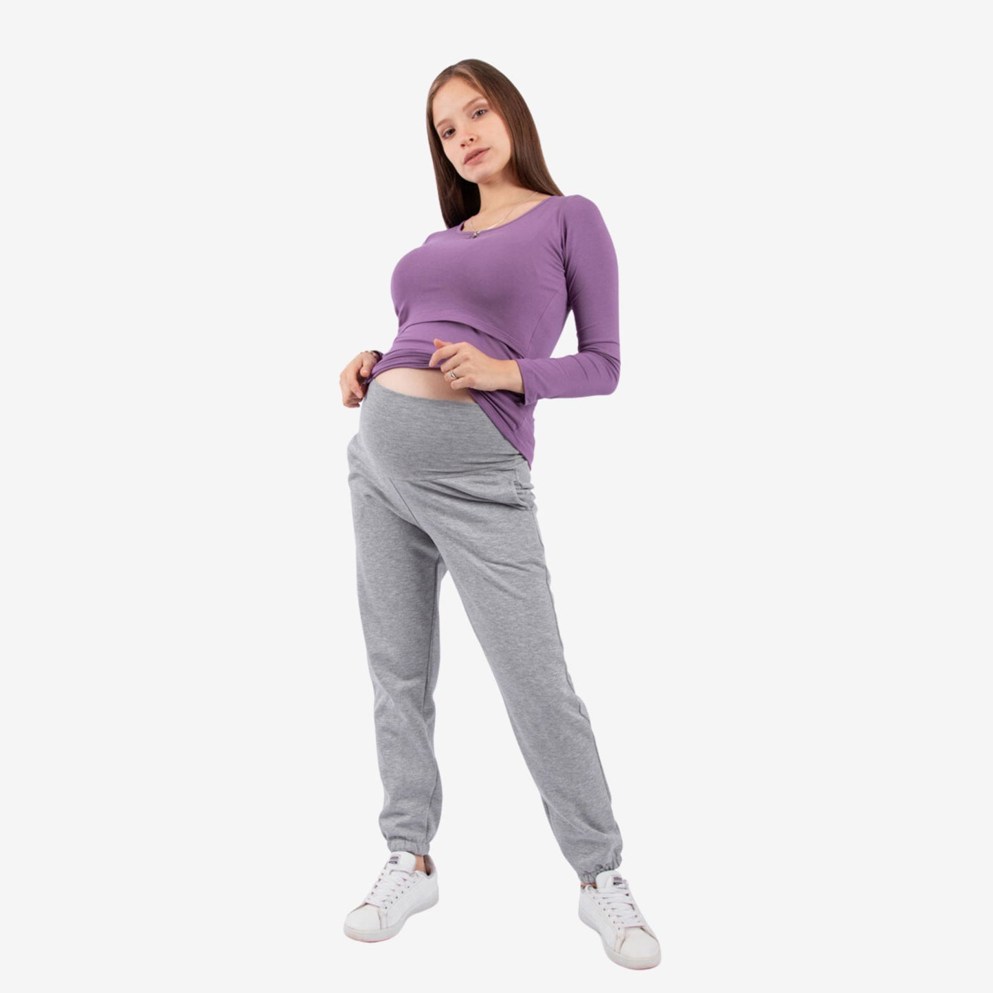 Jogger de Maternidad Invierno (melange)