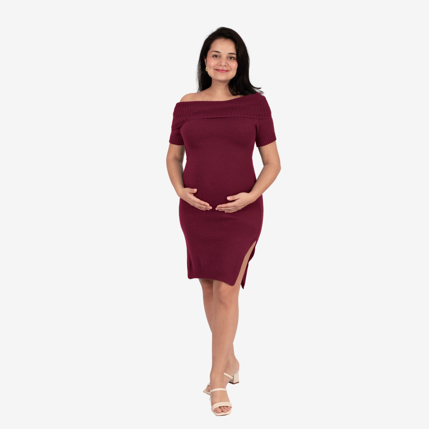 Vestido Santorini (burgundy)